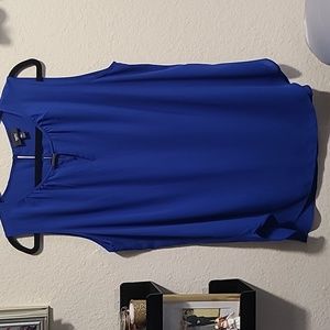 XL Blue Blouse